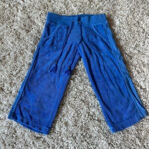 Juicy Couture Terry Cloth Capri Pants